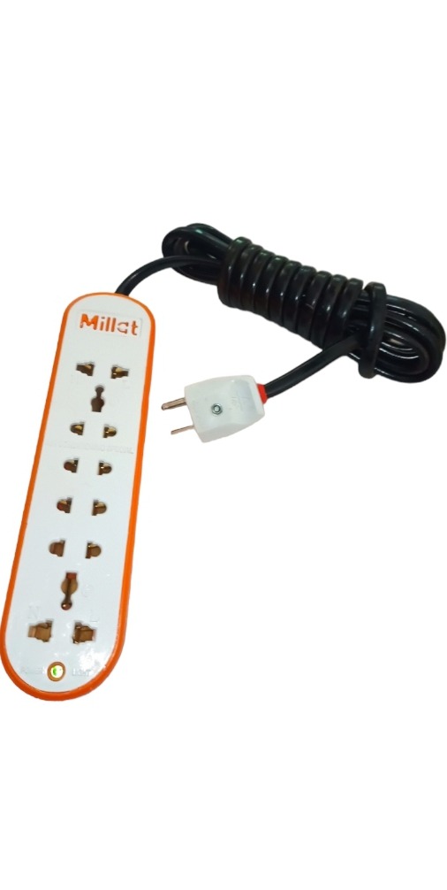 8b43c982724d5ed6402ca6c8671e690c Extension Lead 5‑Way | 4M Copper Wire | Power Switch | Multi‑Socket Extension Cord | White - Image 2