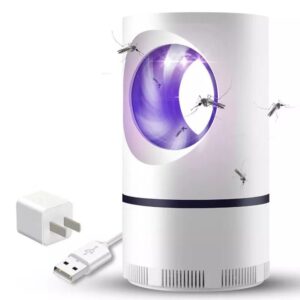 Mosquito Killer Lamp Electric Shocker Round – Powerful 360° UV Light Insect Trap for Home, Room & Outdoor Use | Safe, Si
