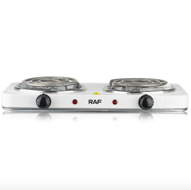 8d4dcb26bf6199e759ac46b01d97e75c RAF Electric Stove – Dual Coil Burner, Fast Heating & Easy-to-Clean Portable Cooktop - Image 4