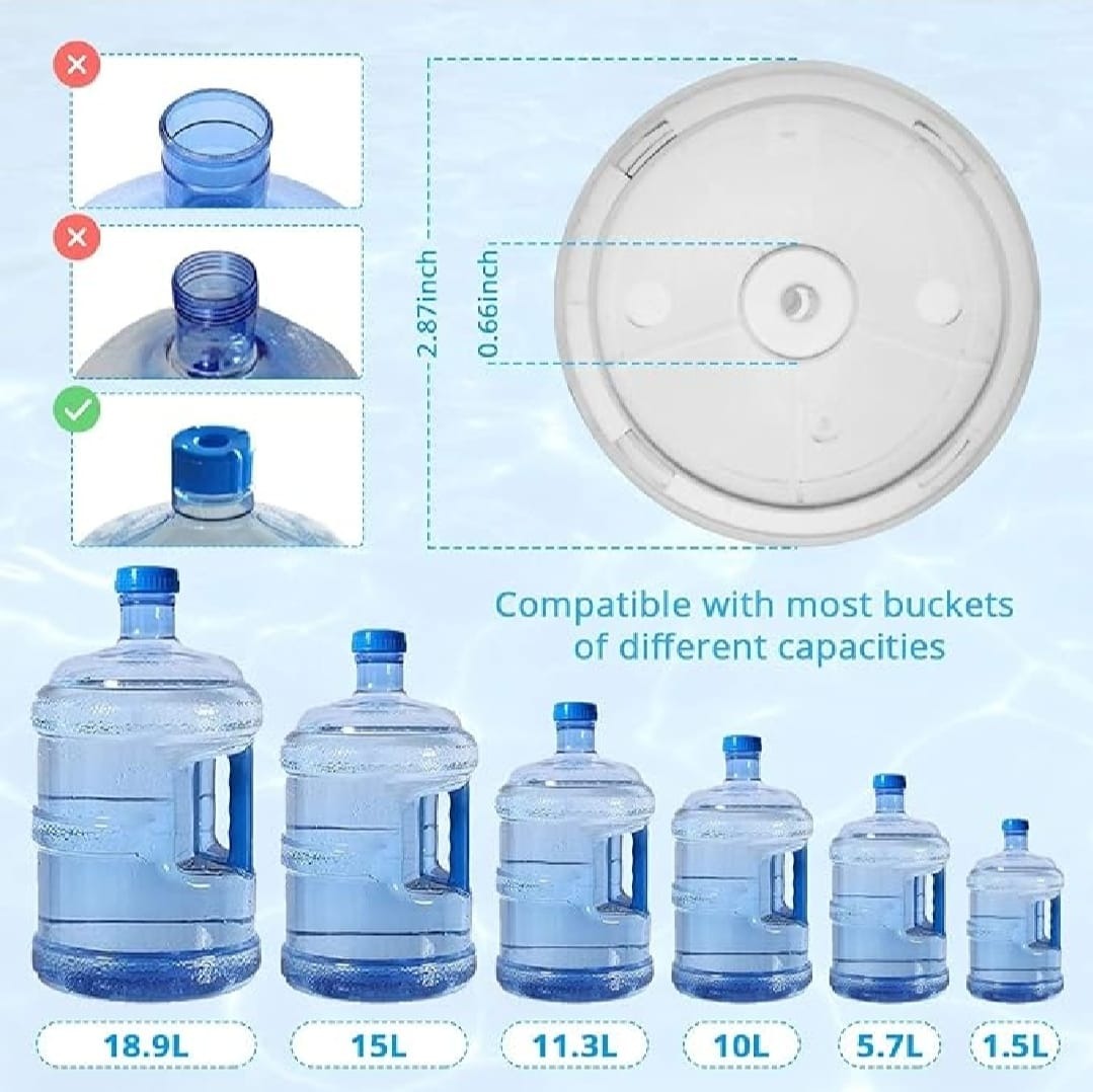 8ede577dc49ff8010ad1c97d9ce4e676 Automatic Electric Water Bottle Pump Dispenser – USB Rechargeable One-Touch Water Pump for Home, Office, Outdoor Use & U - Image 2
