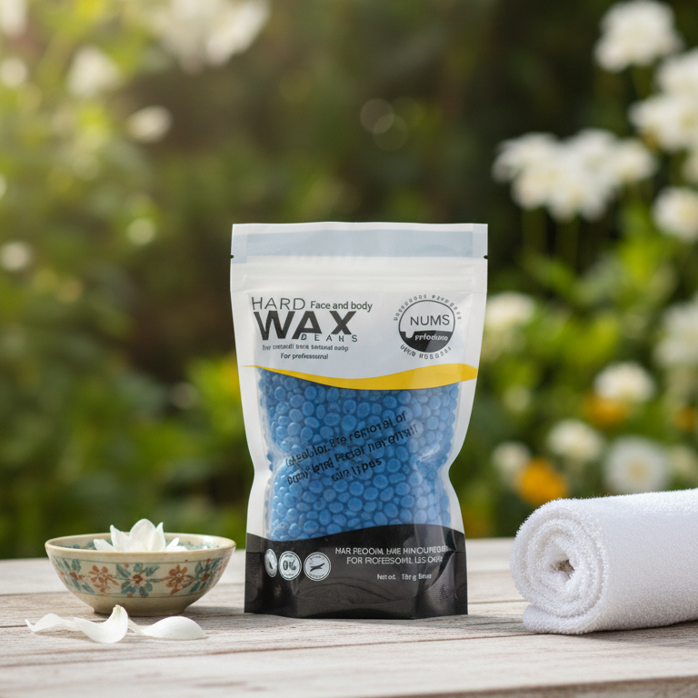 8fb4addc867ff75a57d65b73f7ac0ab6 NUMS Professional Hard Wax Beans - Face & Body Hair Removal Wax Without Strips - Ideal for All Hair & Skin Types - 100g - Image 2