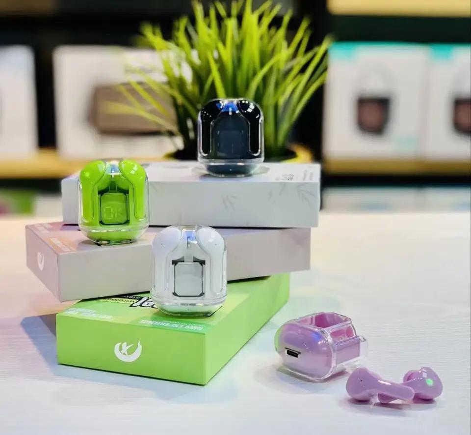 900390aa5227976db6cbd0ce7d149428 Air 31 Earbuds Wireless Earbuds With Crystal Transparent Case Type C Charging And Bluetooth 5.3 Providing Durable Qualit - Image 4