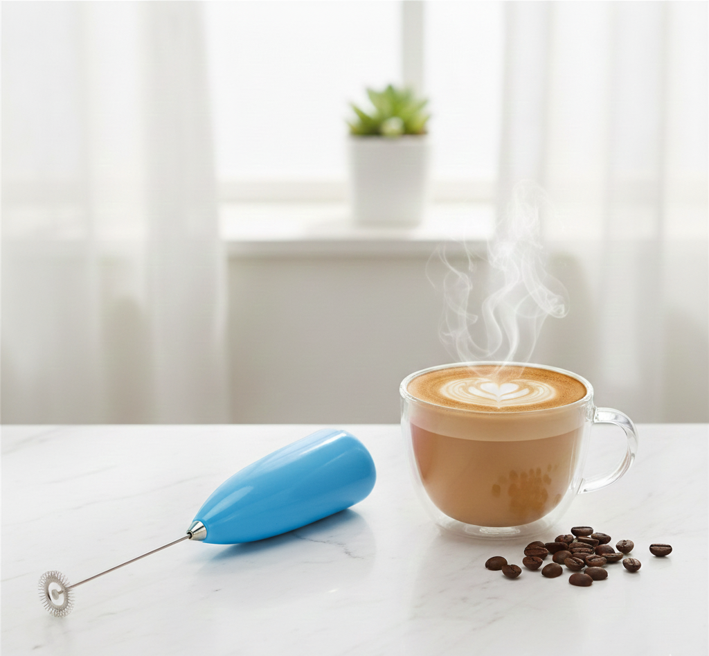 905be63db1e7cf862ed7e7f31ed5c705 Coffee Beater & Milk Frother – Mini Handheld Egg Whisk, Drink Mixer & Foamer for Kitchen Use | Practical Cooking Tool (R