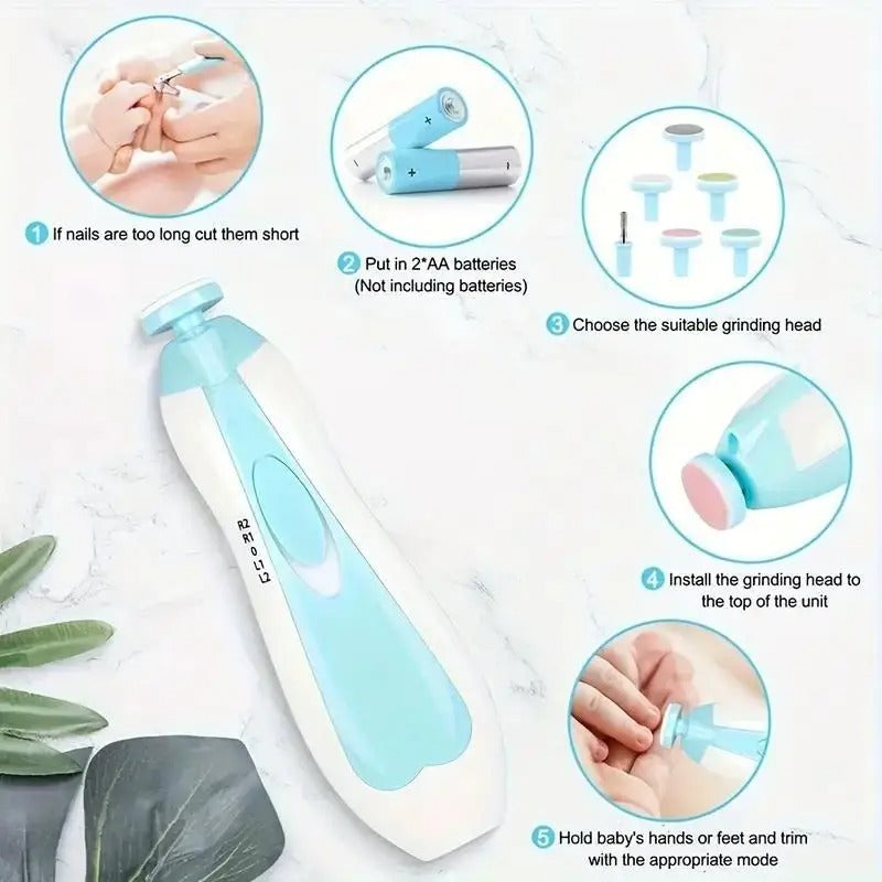 9179b24f7112d86a4093b43221d49ff2 Baby Nail Trimmer with Safe Rounded Edges | Gentle Infant Nail Cutter for Newborns & Toddlers