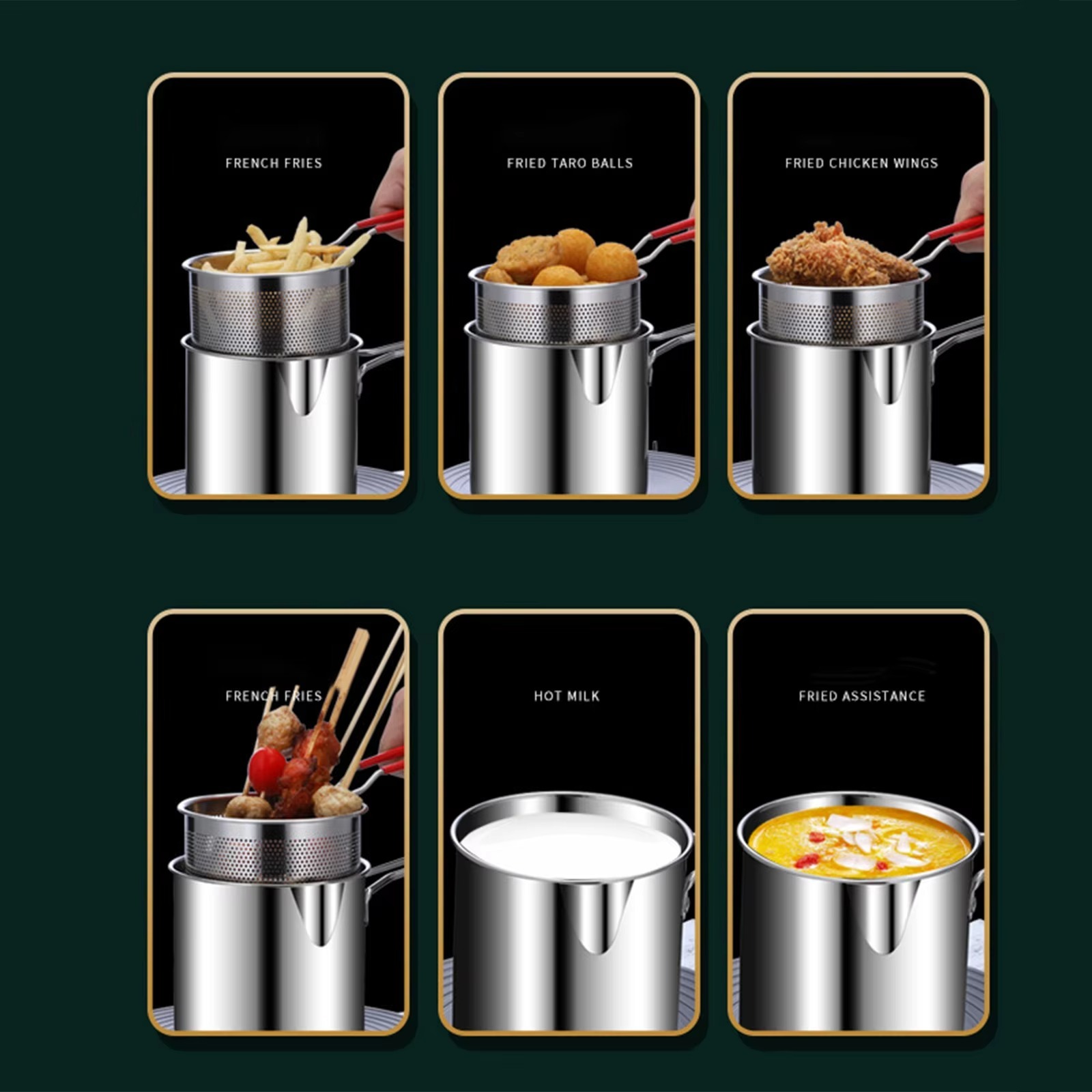 91d3a5488390ee6a98e9c61b0448a824 Deep Frying Fry Pot Providing Durable Quality Comfortable Handling Reliable Performance Easy Cleaning Everyday Cooking S - Image 3