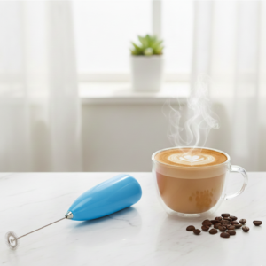 Coffee Beater & Milk Frother – Mini Handheld Egg Whisk, Drink Mixer & Foamer for Kitchen Use | Practical Cooking Tool (R