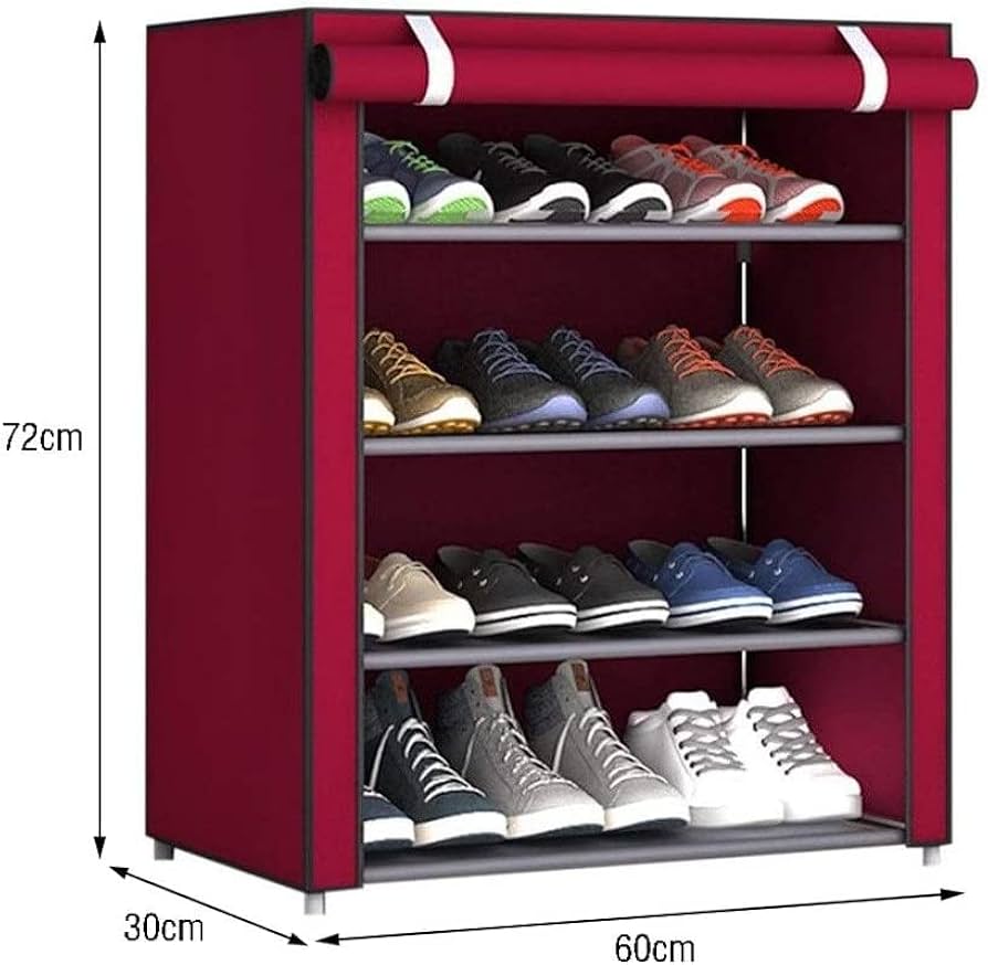 93973f90c06493a164b94e28e6b00591 Shoe Rack Organizer Detachable Shoe Rack Multi Layer Non Woven Shoe Cabinet - Image 3