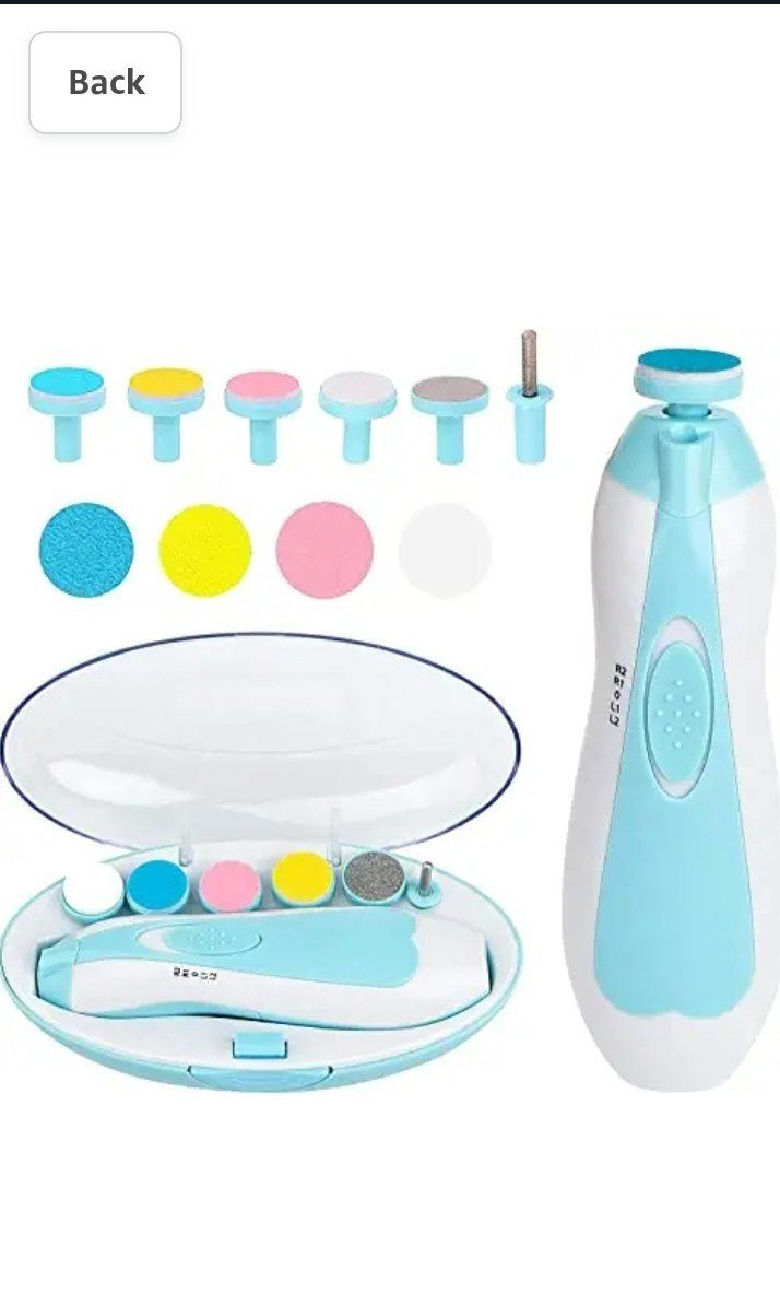 940ccedae6953a7584ee47eb5045978e Baby Nail Trimmer with Safe Rounded Edges | Gentle Infant Nail Cutter for Newborns & Toddlers - Image 3