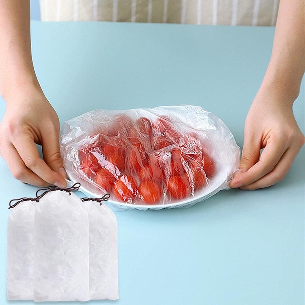 942259326fc45a8f015d350fb0403454 100pcs Disposable Flexible Transparent Plastic Food Storage Bags – Resealable & Multi-Purpose - Food-Grade Fresh-Keeping - Image 4