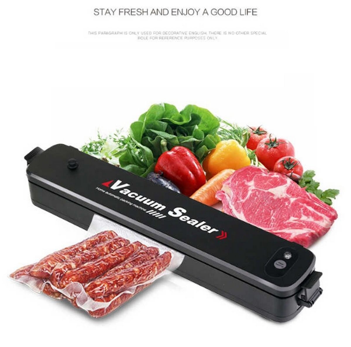 94a934b4060d6c7acd65743a05e62997 Vacuum Sealer Hand Machine ZKFK-001 | Automatic Food Sealer with 5 Vacuum Bags for Fresh Food Storage & Kitchen Organiza - Image 4