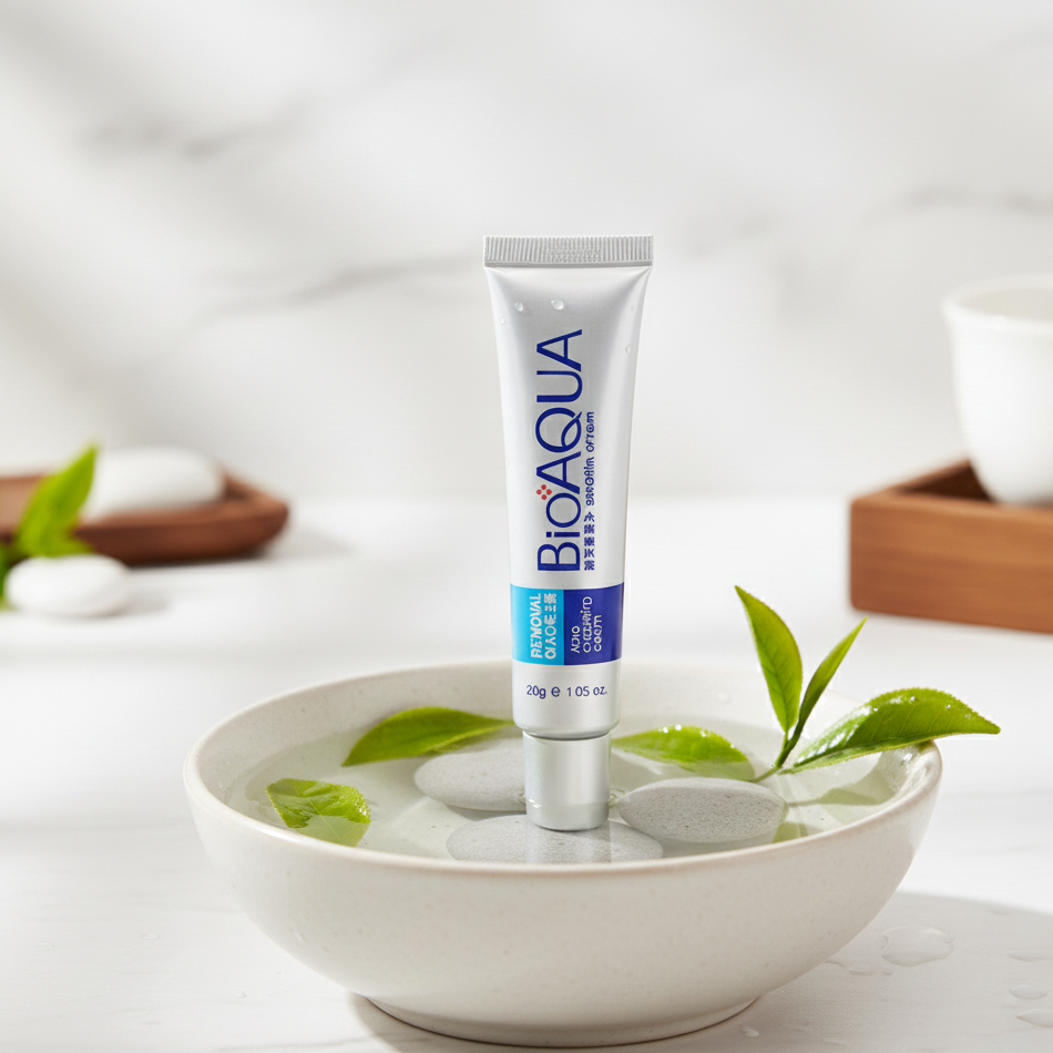 94c6eff8f39cf307358c437c22f23c74 BIOAQUA Pure Skin Acne Removal & Anti-Wrinkle Cream – Fast Action Formula for Pimples, Scars, Fine Lines & Smooth Clear - Image 4