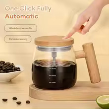 Self Stirring Coffee Mug – Electric Automatic Mixing Cup for Coffee, Milk, & Drinks | Rechargeable, Waterproof, Self Mix