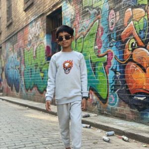 Kids Winter Tracksuit | Designer 2-Piece Shirt & Trouser Set for Boys & Girls | Stylish, Warm & Comfy Winter Outfit FOR