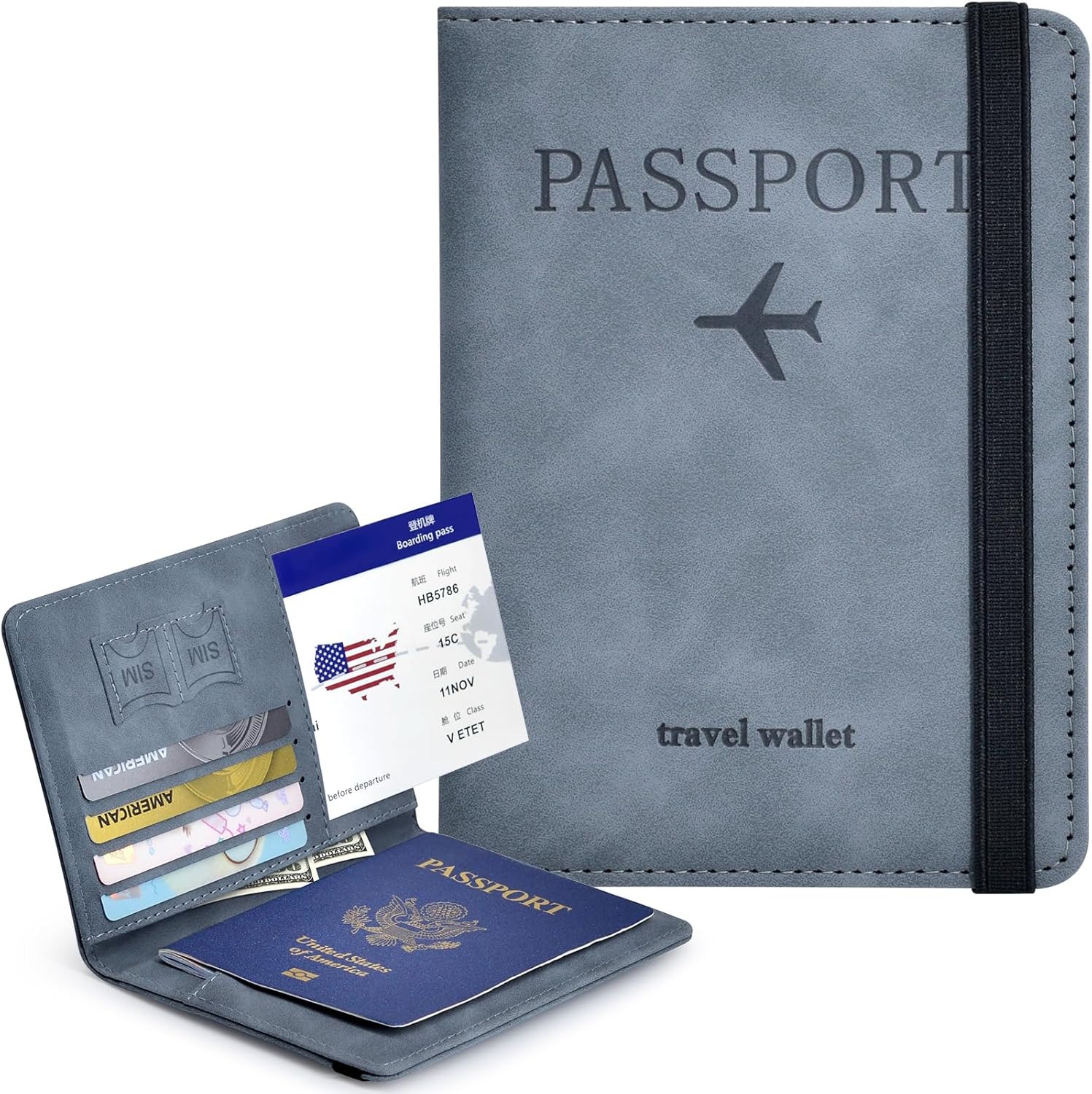 96e31c289496b7db62f83acbbc1dd26b Voyager Series RFID Protected Passport Cover Holder And Travel Wallet Premium Leather