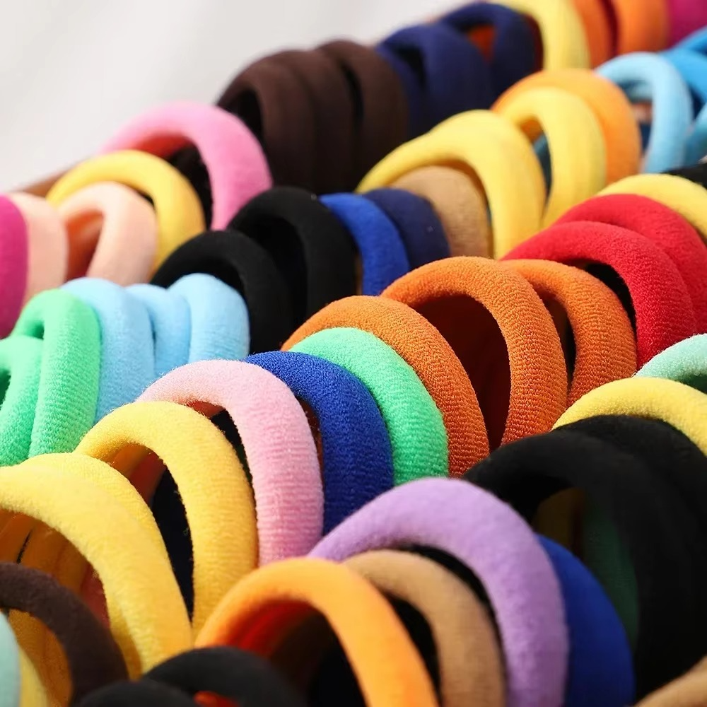 977114796c6ee066c67e987272316ece Pack Of 14Pcs Multicolor Hair Ponies For Girls | Soft And Stretchable Hair Bands | Stylish Elastic Hair Ties For Daily W - Image 2