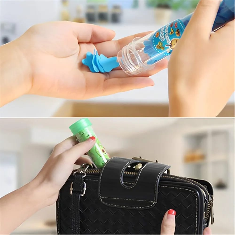97b060a1e59312e96681e23edde14c5e 100 Pcs Disposable Flower Paper Soap With Portable Tube Multi Color Travel Sheets For Hand Washing And Outdoor Use Premi - Image 2