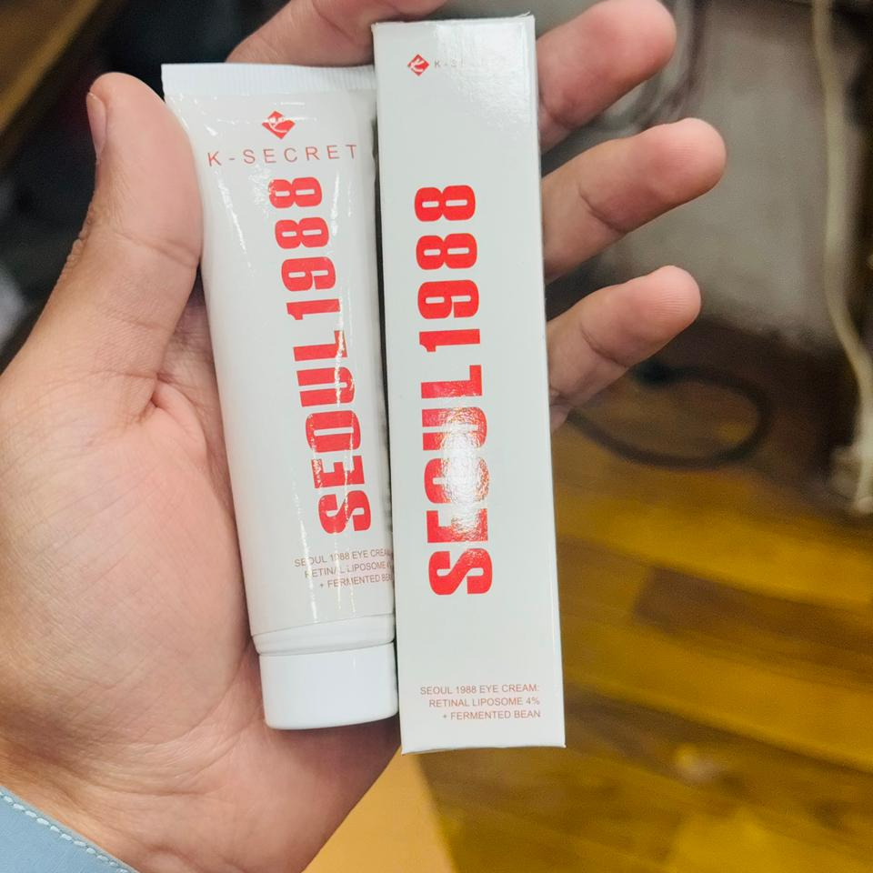 97e161f6226f4c8171925fd95367be0f K Secret Seoul 1988 Eye Cream Providing Gentle Care Wrinkle Reduction Brightening Effect Hydrating Formula - 20g - Image 4