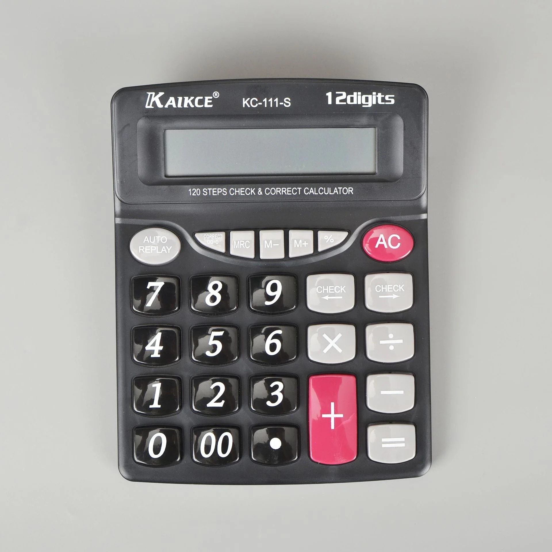 9aa2c57863c267fe592c30b1f6702a2b Kaikce KC 111 S Electronic Calculator Durable Quality Easy Use Clear Display Reliable Utility Compact Design - Image 2