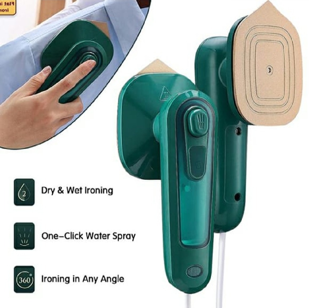 9aec1d5b67e9cc63f5e97ed4f3d86cd7 Professional Micro Steam Iron | Handheld Portable Garment Steamer for Clothes | Quick Heat-Up Mini Household Ironing Mac - Image 2