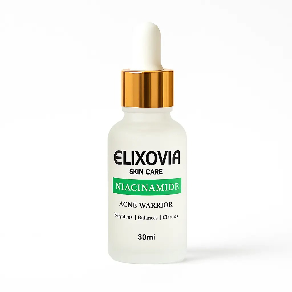 9b7dc8f1d081d7e94a3b51d0a9bdc768 Elixovia Niacinamide Plus Acne Warrior Serum – Brighten, Balance & Clarify (30ml)