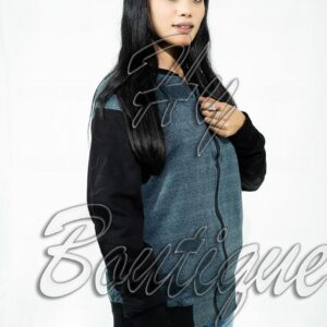 Winter Collection Women’s Plain Grey Charcoal Jacket | Stylish & Warm Outerwear | Elegant Winter Fashion for Ladies