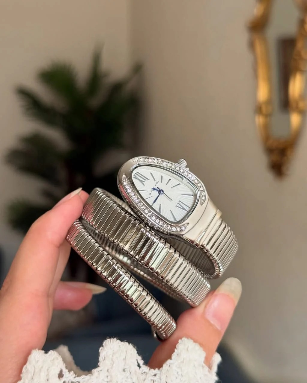 9bf9cc82d0c3570897316bdf5ca05f17 Triple‑Wrap Snake Watch | Diamond‑Set Bezel | Luxury Fashion Accessory - Image 4