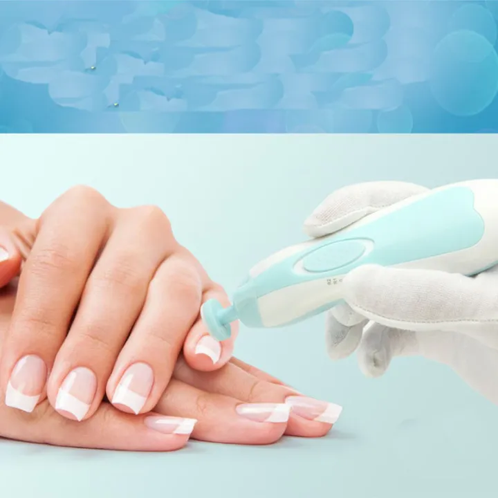 9de88ec4131be564005d3a87277db649.jpg_720x720q80.jpg_ Baby electric nail clipper nail cutter manicure & Pedicure 0m+ | Baby nail trimmer - Image 5