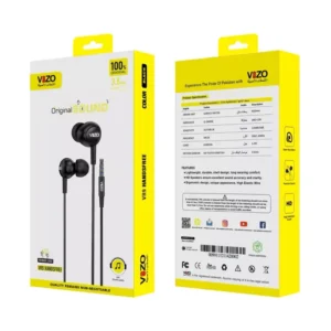VR9 Micro – Premium Wired Earphones with Dual IC Mic | Best Quality Hands-Free | Headphone | Hands-Free For Mobile Phone