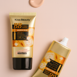 8 in 1 BB Collagen Foundation – All-in-One Makeup & Skincare with Whitening, Brightening, Moisturizing, Anti-Aging,