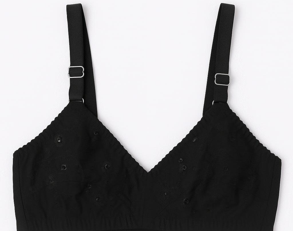 Copilot_20250826_115517 Cotton Sada Bra Pack of 3 – Mehroon, Black & Skin Color | Comfortable 3 Hook Non-Padded Bra for Women