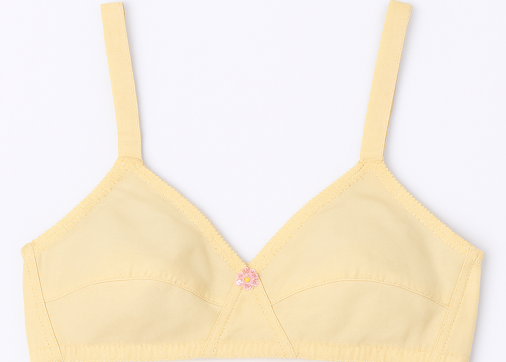 Copilot_20250826_120158-1 Cotton Sada Bra Pack of 3 – Mehroon, Black & Skin Color | Comfortable 3 Hook Non-Padded Bra for Women - Image 3