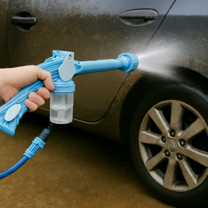 Jet Water Canon 8 In 1 Turbo Water Spray – For Car & Bike Washing, Gardening - Best Quality Water Spray ( Random Col