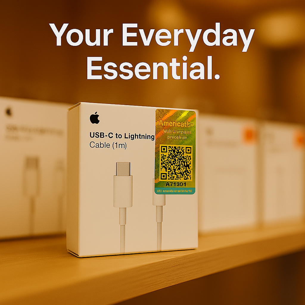 Copilot_20250902_175710 Type-C to iPhone Charging Cable – 99% Original Quality with Apple Logo - Image 3