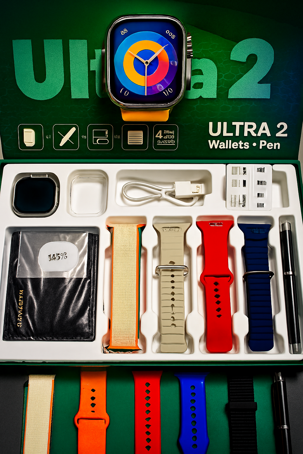 Copilot_20250905_122415 New Model S200 Smart Watch – Full Display with Original Strap, Wallet Feature & Protective Cover - Image 3
