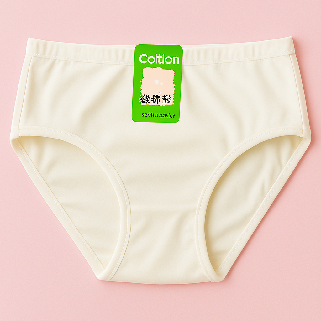 Copilot_20250909_165842 Jersey Plain Panties for Women – Soft, Comfortable & Lightweight Everyday Underwear, Available in Sizes S, M, L (Bei - Image 2