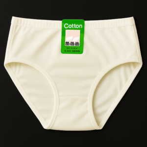 Jersey Plain Panties for Women – Soft, Comfortable & Lightweight Everyday Underwear, Available in Sizes S, M, L (Bei