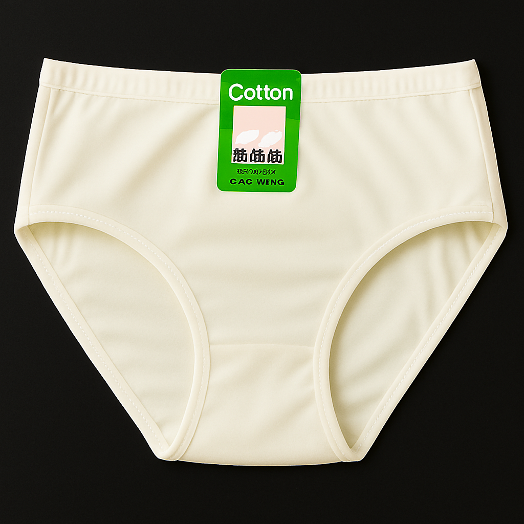 Copilot_20250909_170111 Jersey Plain Panties for Women – Soft, Comfortable & Lightweight Everyday Underwear, Available in Sizes S, M, L (Bei
