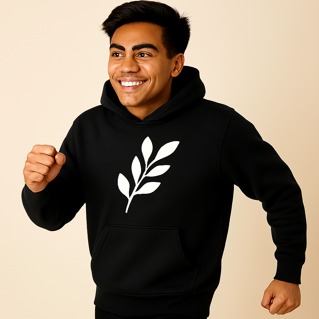 Copilot_20250909_175530 Comfortable Printed Black Hoodie for Men – Premium Fabric & Fit - Image 2