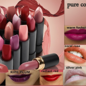 Casual Use Creamy Lipstick – Bold & Smooth Shades of Red | Long-Lasting, Moisturizing & Easy Glide Formula for D