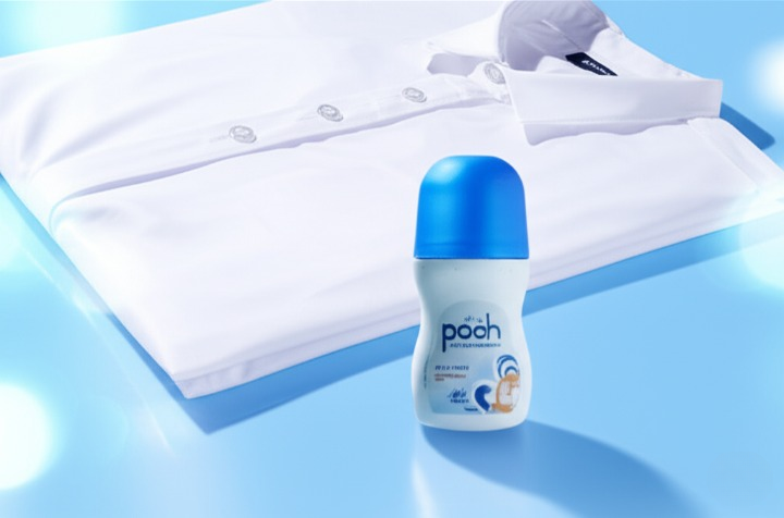 Gemini_Generated_Image_a58374a58374a583_cleanup Posh Anti-Stain Roll-On Deodorant – 48HR Sweat & Odor Protection, Anti-Perspirant for All-Day Freshness – 50ml - Image 3