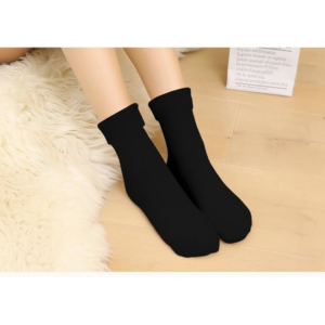 Women’s Woolen Quarter Socks – Pack of 2 , Soft & Warm Winter Wear, Elegant Style, Flexible Size, Comfortable Daily