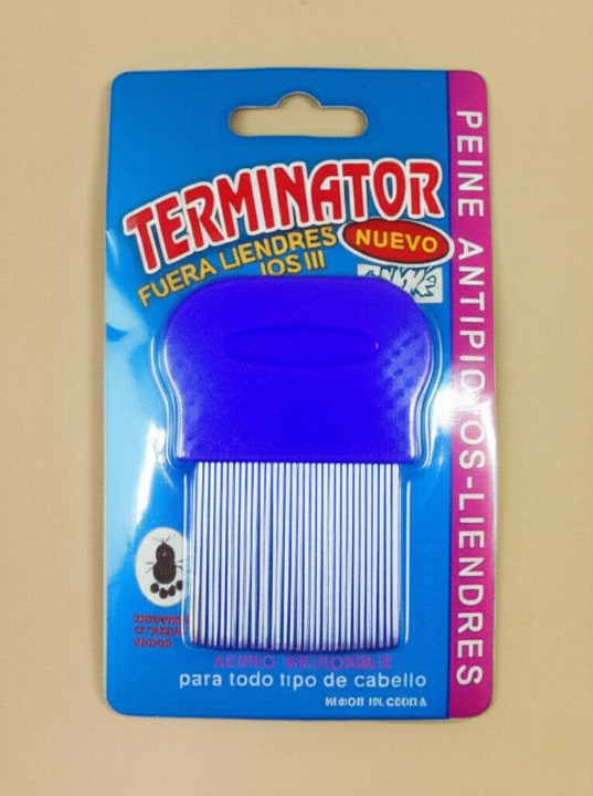 Gemini_Generated_Image_nlruijnlruijnlru_cleanup Multicolor Anti-Lice Hair Comb with Stainless Steel Micro-Grooved Teeth – Safe and Effective Lice and Nit Removal Comb | - Image 5