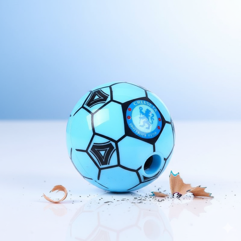 Gemini_Generated_Image_s696vvs696vvs696 Football Shape Pencil Sharpener Set – Pack of 12 | Fun & Durable Stationery for Kids, Students, and Office Use | Com - Image 3