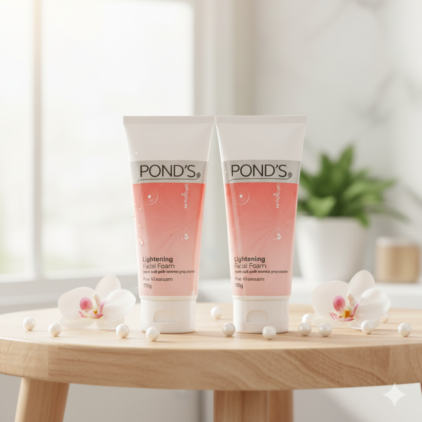 Gemini_Generated_Image_wm0mzmwm0mzmwm0m Pond’s White Beauty Face Wash – 150g Brightening Daily Cleanser for Radiant Skin | Gentle Liquid Formula - Image 2