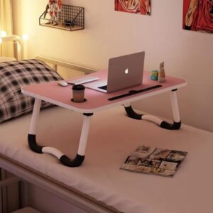 Wooden Laptop Table - Laptop Stand - Floor Table - Laptop table - Drawing Desk - Bed Tray Table Fold-able - Table Notebo