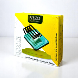 VPB16 – 10,000mAh Compact Power Bank | Vizo VP 16TH Power Bank | Mobile Phone Power Bank - Android Power Bank - Random C