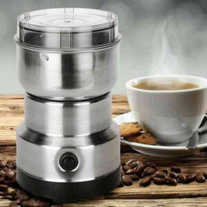 RAF R.7113 MULTI PURPOSE ELECTRIC COFFEE GRINDER AUTOMATIC COFFEE SPICE BEAN GRINDER STAINLESS STEEL 85g