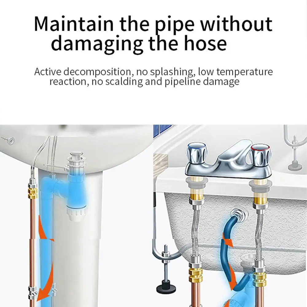 Scba9526aaeb04134bd1ca62ae1aaba7bl Multipurpose Drain Cleaner – Powerful Pipeline Dredging Agent for Kitchen Sink & Bathroom | Odor Removal & Clog - Image 3