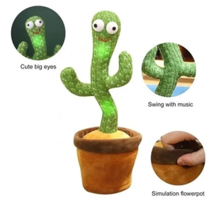 WhatsApp-Image-2024-08-12-at-11.01.40-AM Dancing Cactus Toy – Singing, Talking, Voice Recording Plush with USB Rechargeable Function – Fun Educational Gift for B - Image 2