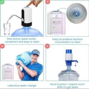 Electric Water Dispenser Portable Automatic Electric Water Pump Drinking Bottle Switch USB Rechargeable Water Pump Machi